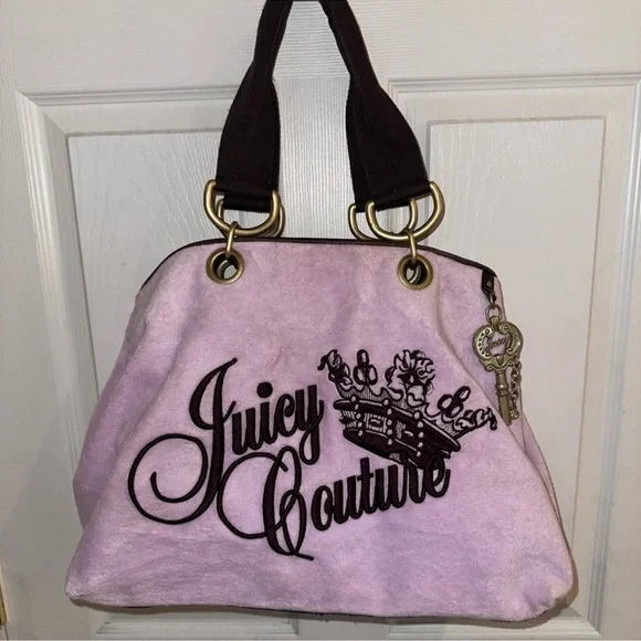 Juicy Couture vintage large pink bag with charm - Picture 3 of 16